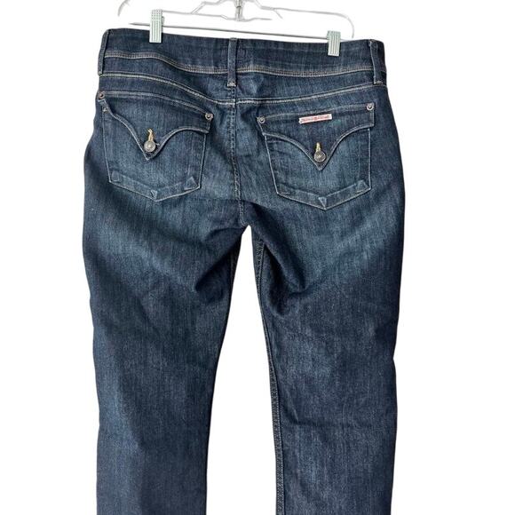 Hudson Collin Flap Skinny Jeans Women’s Size 30 Dark Wash Denim - Picture 3 of 16